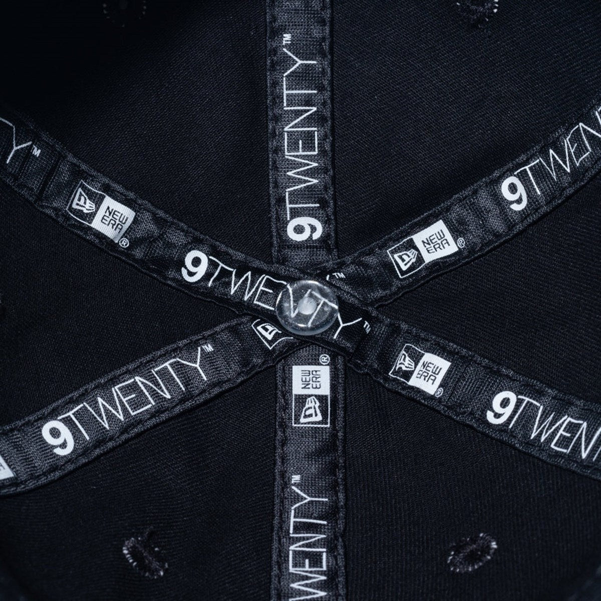 NEW ERA New York Yankees - Youth 9TWENTY WASHED COTTON NY.YANKEES ブラック/ホワイト 【13565799】