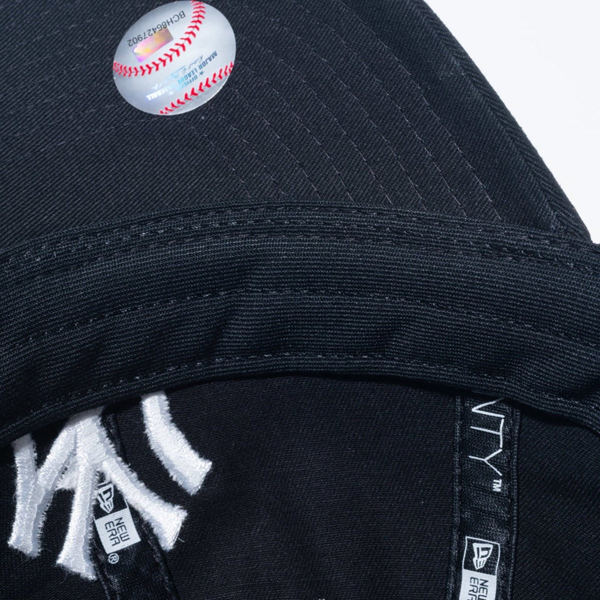 NEW ERA New York Yankees - Youth 9TWENTY WASHED COTTON NY.YANKEES ブラック/ホワイト 【13565799】