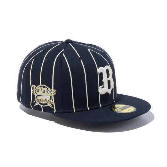 NEW ERA オリックスバファローズ - 5950 ORIBUF PINSTR NVY【 14109875】