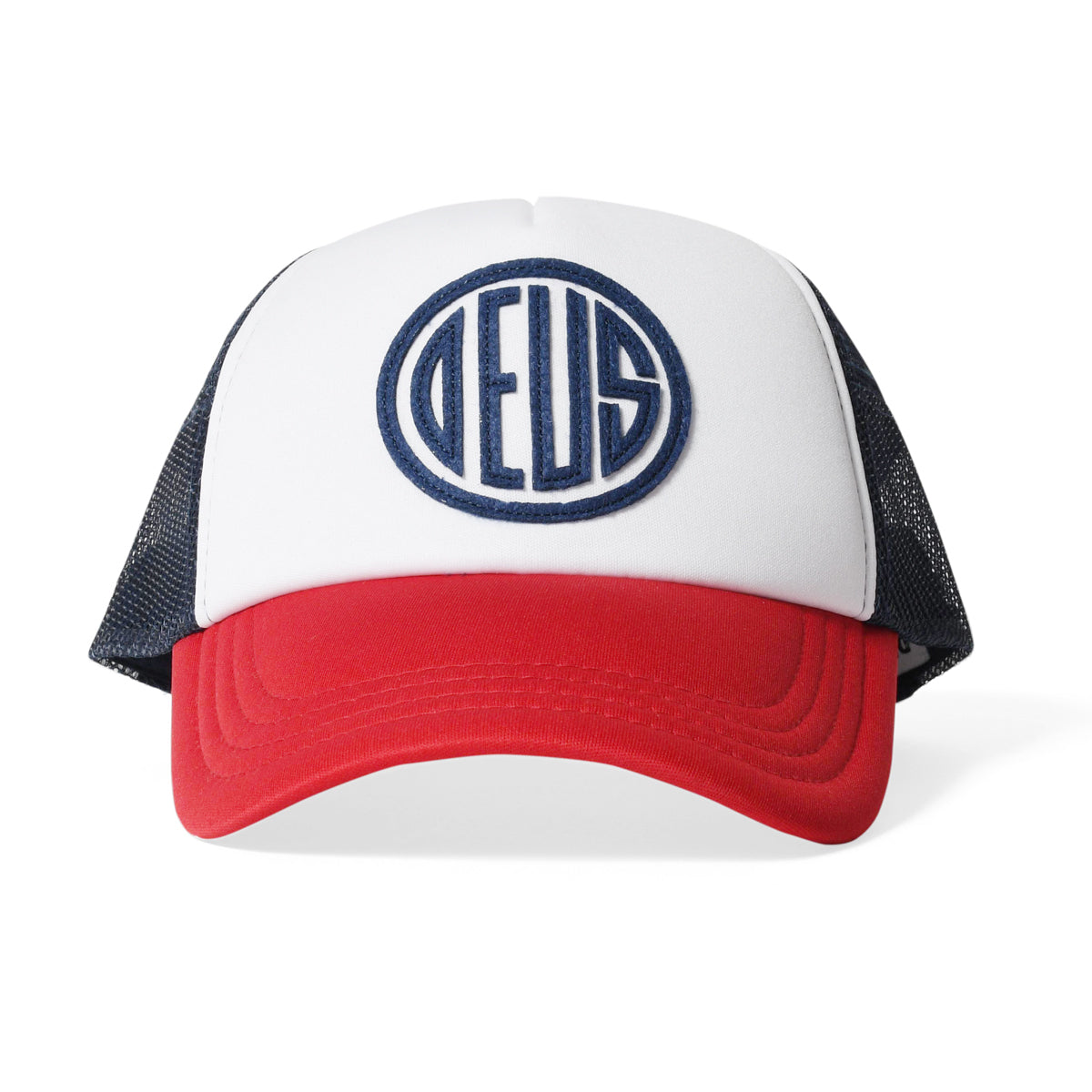 DEUS EX MACHINA PILL TRUCKER RED/NAVY【DMF77758】