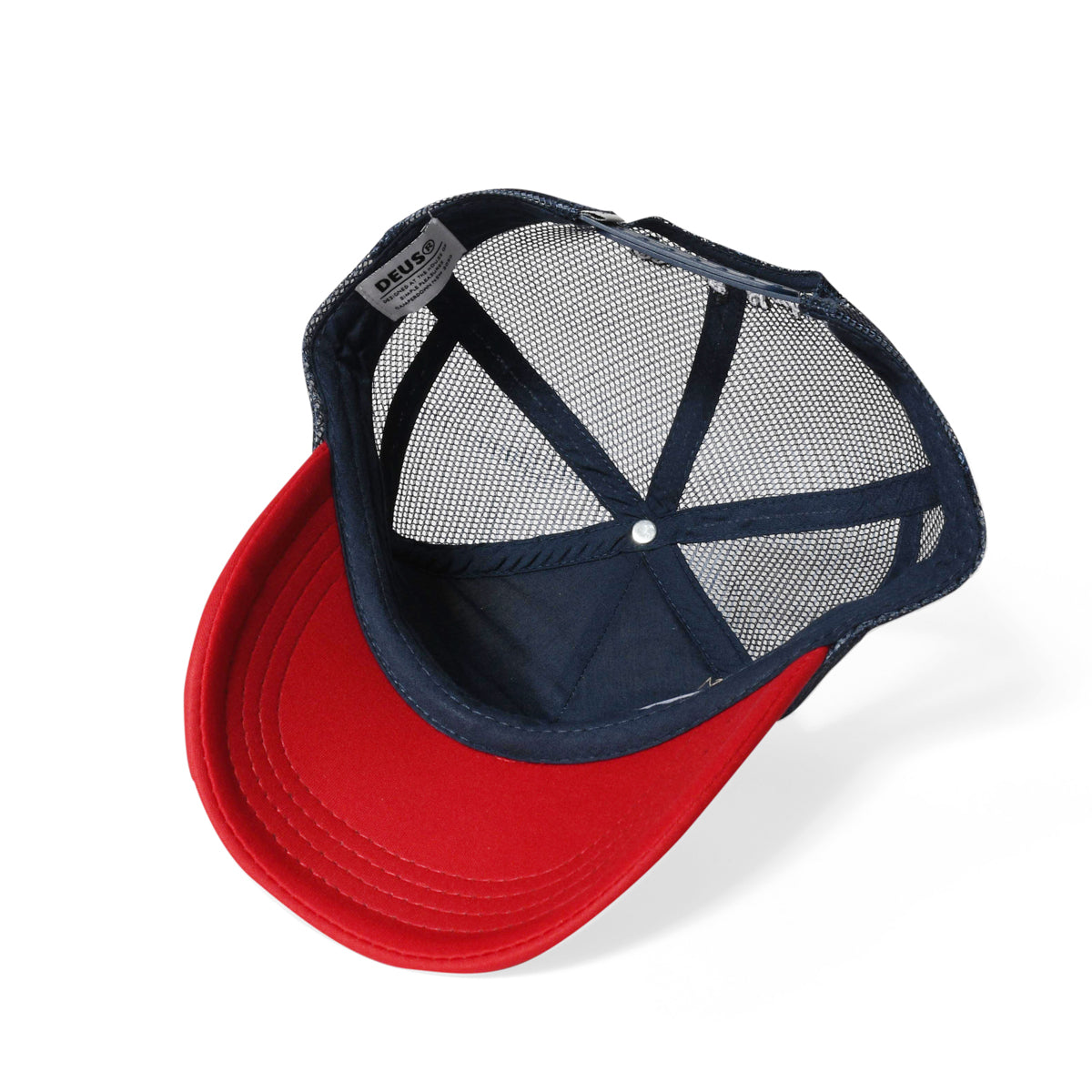DEUS EX MACHINA PILL TRUCKER RED/NAVY【DMF77758】