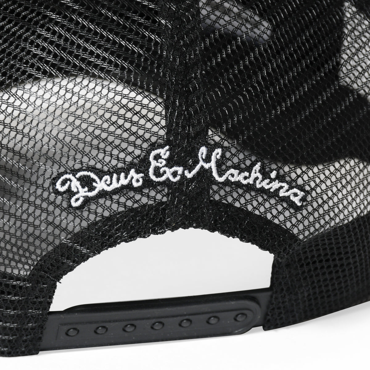DEUS EX MACHINA BAYLANDS TRUCKER BLACK/WHITE【DMS07875】