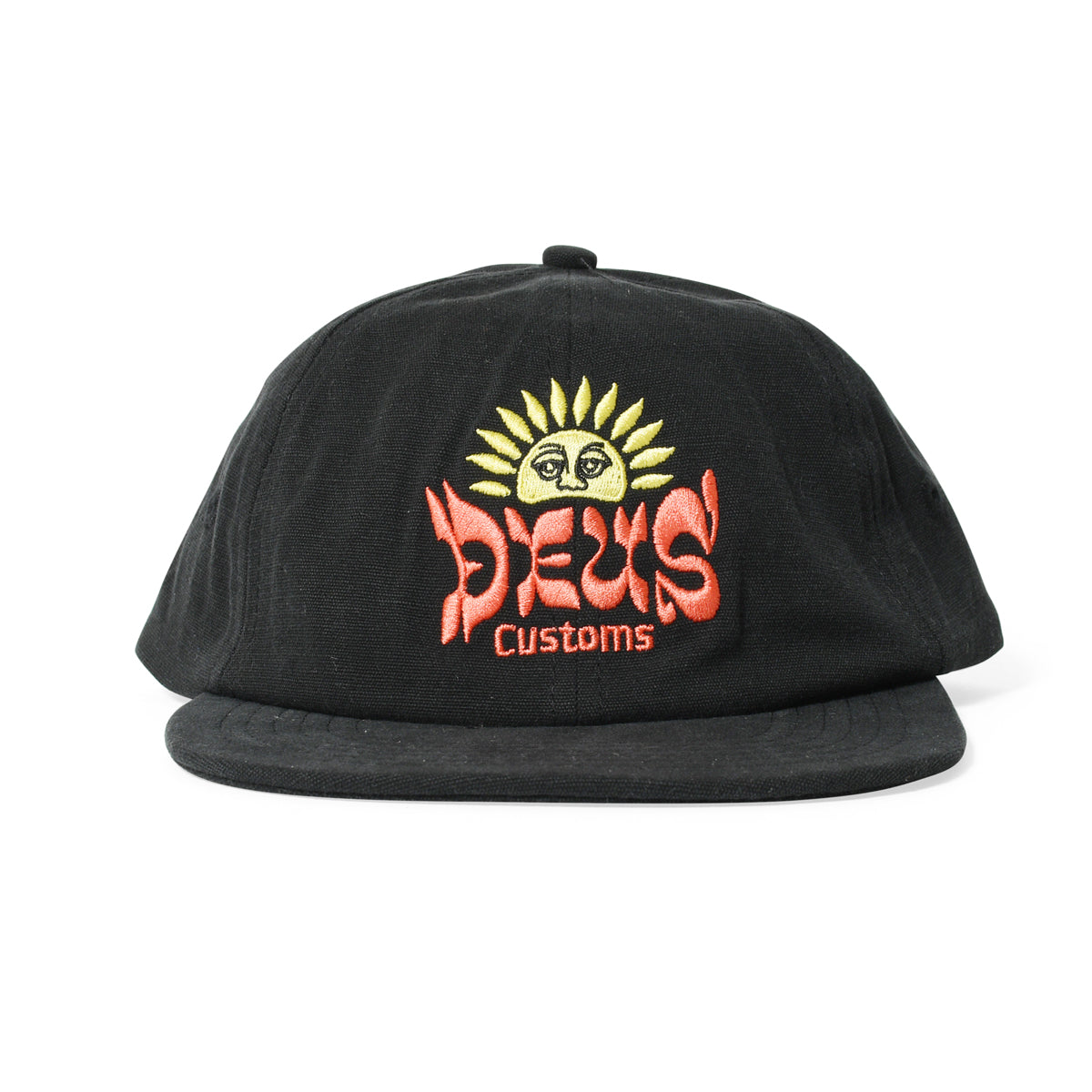 DEUS EX MACHINA SLEEPING SUN CAP BLACK【DMS227663】