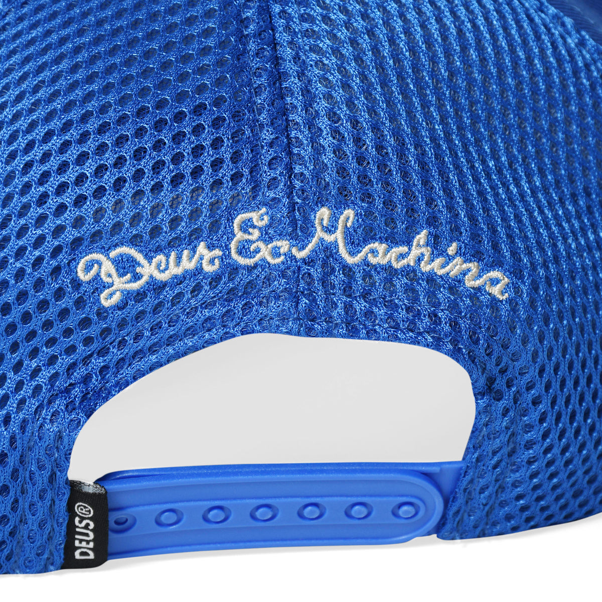 DEUS EX MACHINA FLAGSTUFF TRUCKER ESTATE BLUE【DMP237742】