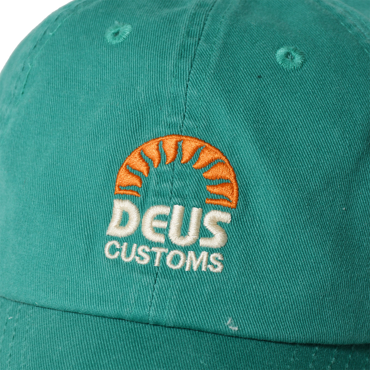 DEUS EX MACHINA SUNRISE DAD CAP JASPER GREEN【DMP237787】