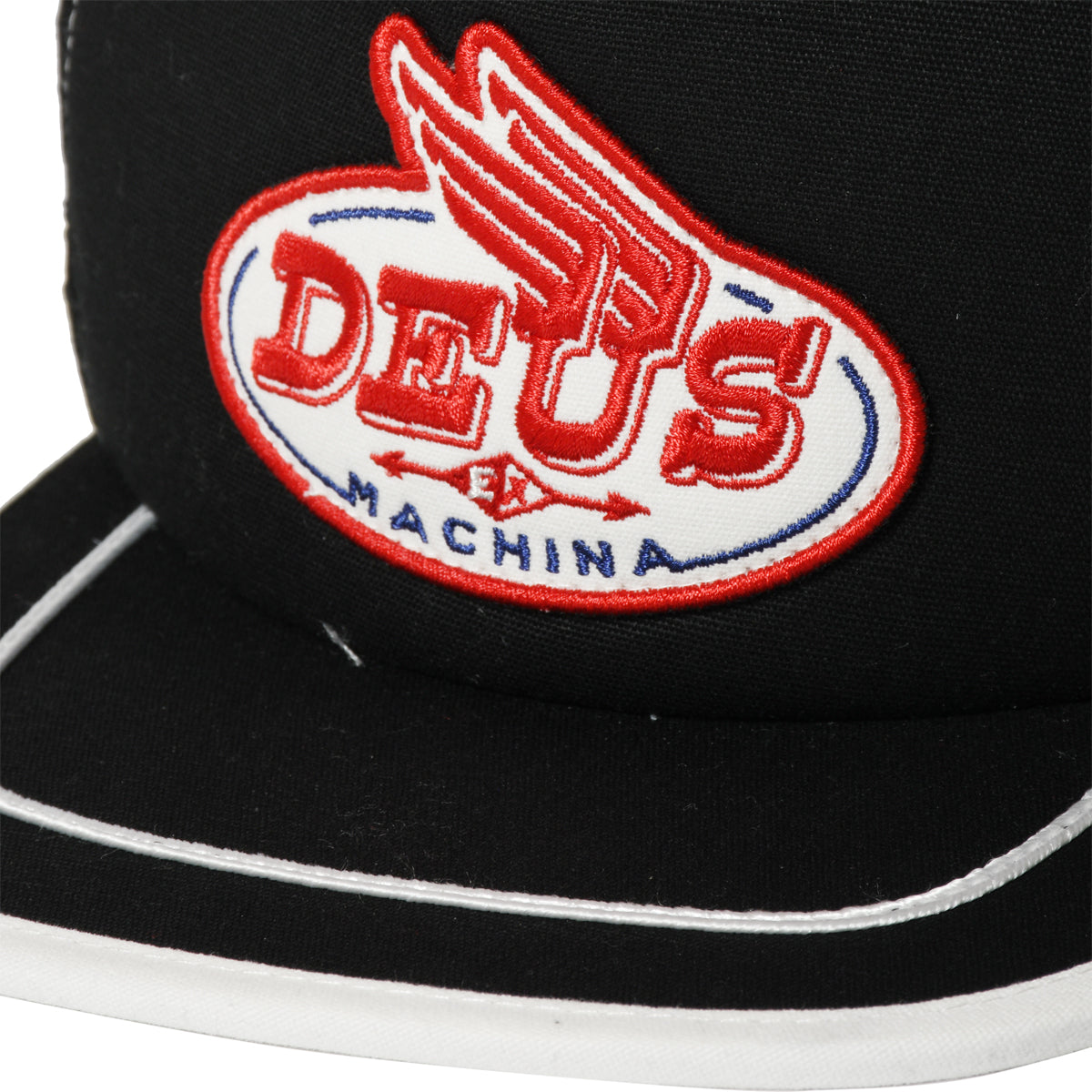 DEUS EX MACHINA SLIPSTREAM TRUCKER BLACK【DMP237719】