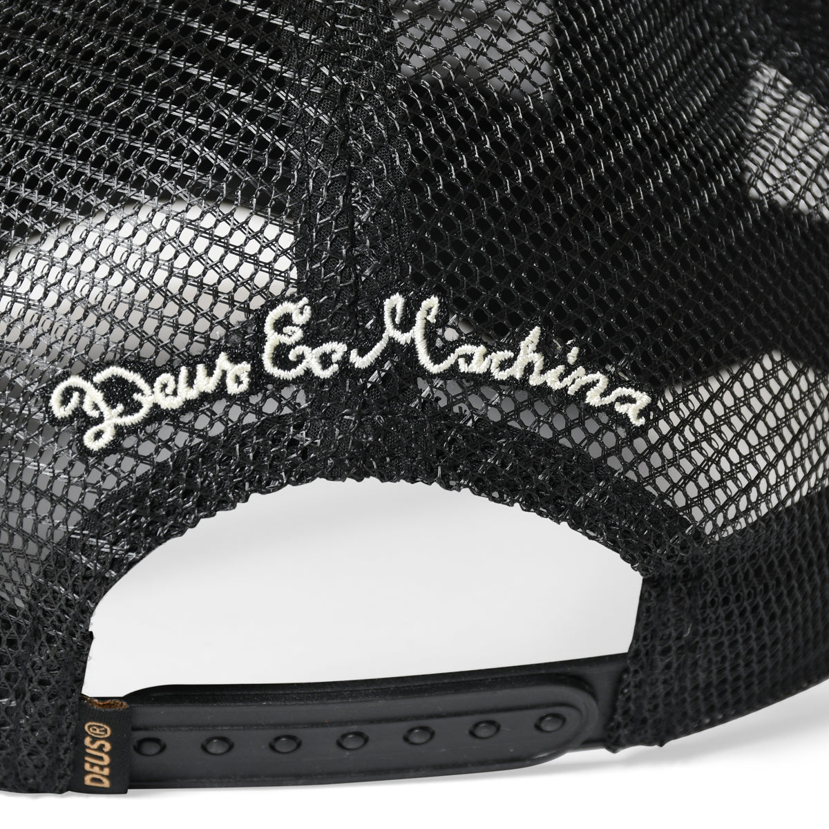 DEUS EX MACHINA STRIPES TRUCKER BLACK【DMS227663】