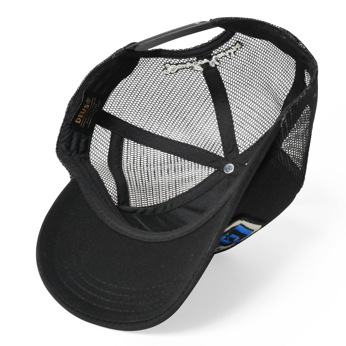DEUS EX MACHINA STRIPES TRUCKER BLACK【DMS227663】