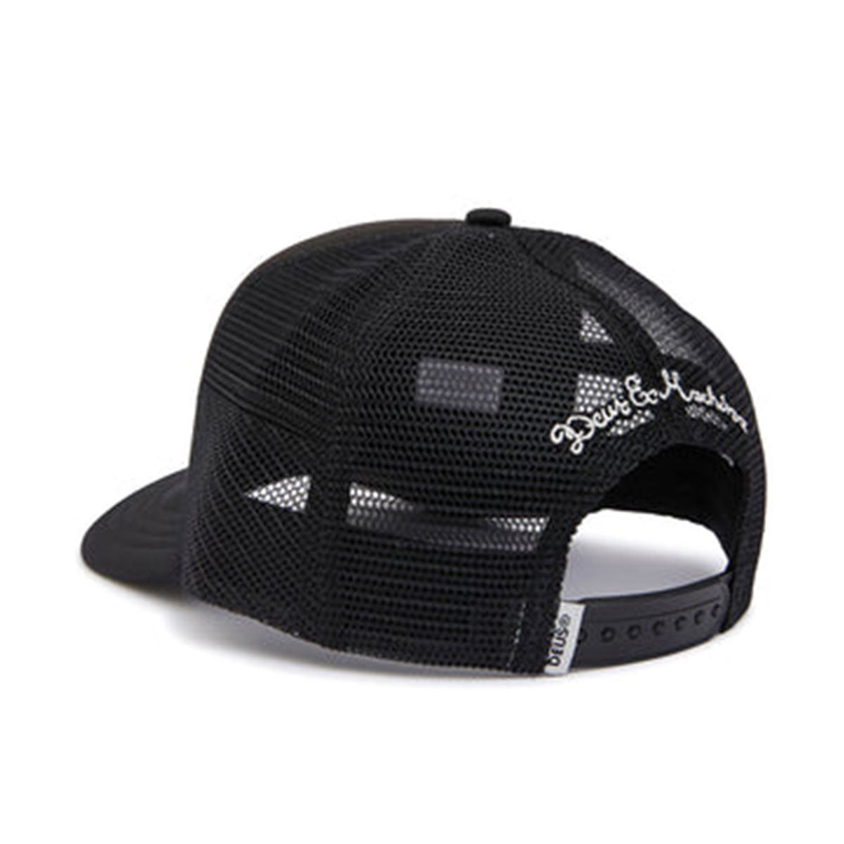 DEUS EX MACHINA - AMPED CIRCLE TRUCKER BLACK【DMP247258】