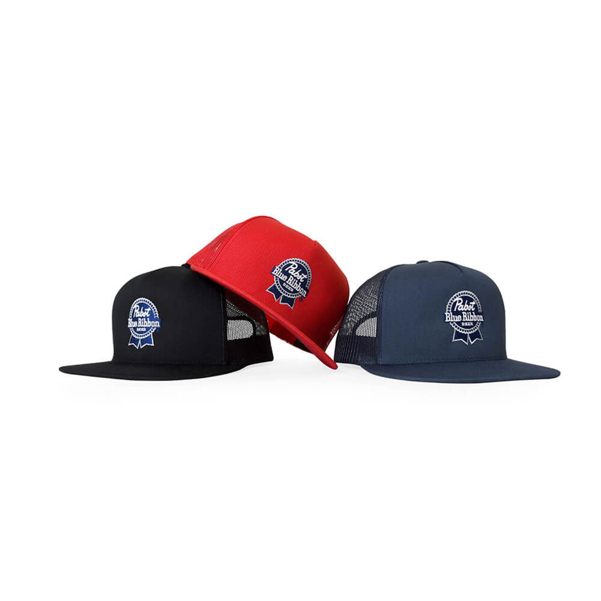 PABST BLUE RIBBON LOGO TRACKER NAVY【PB201405】