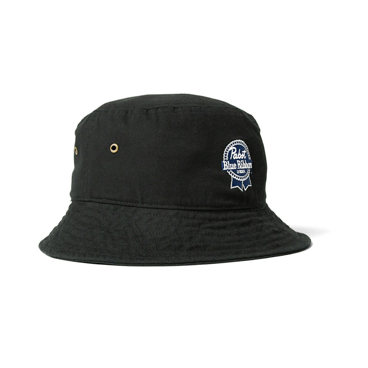 PABST BLUE RIBBON LOGO BUCKET HAT BLACK【PB211405】