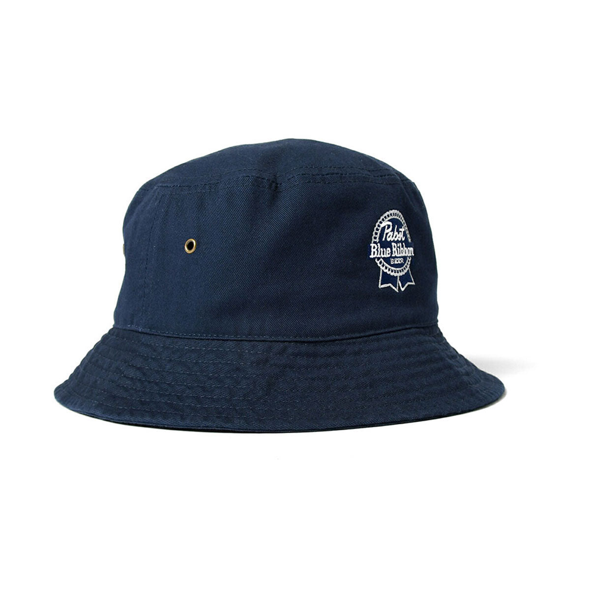 PABST BLUE RIBBON LOGO BUCKET HAT NAVY【PB211405】
