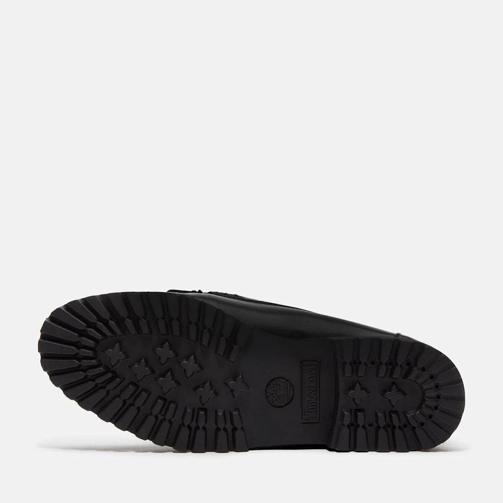 TIMBERLAND - LOAFER SHOE BLACK FULL GRAIN【A2MSCW02】