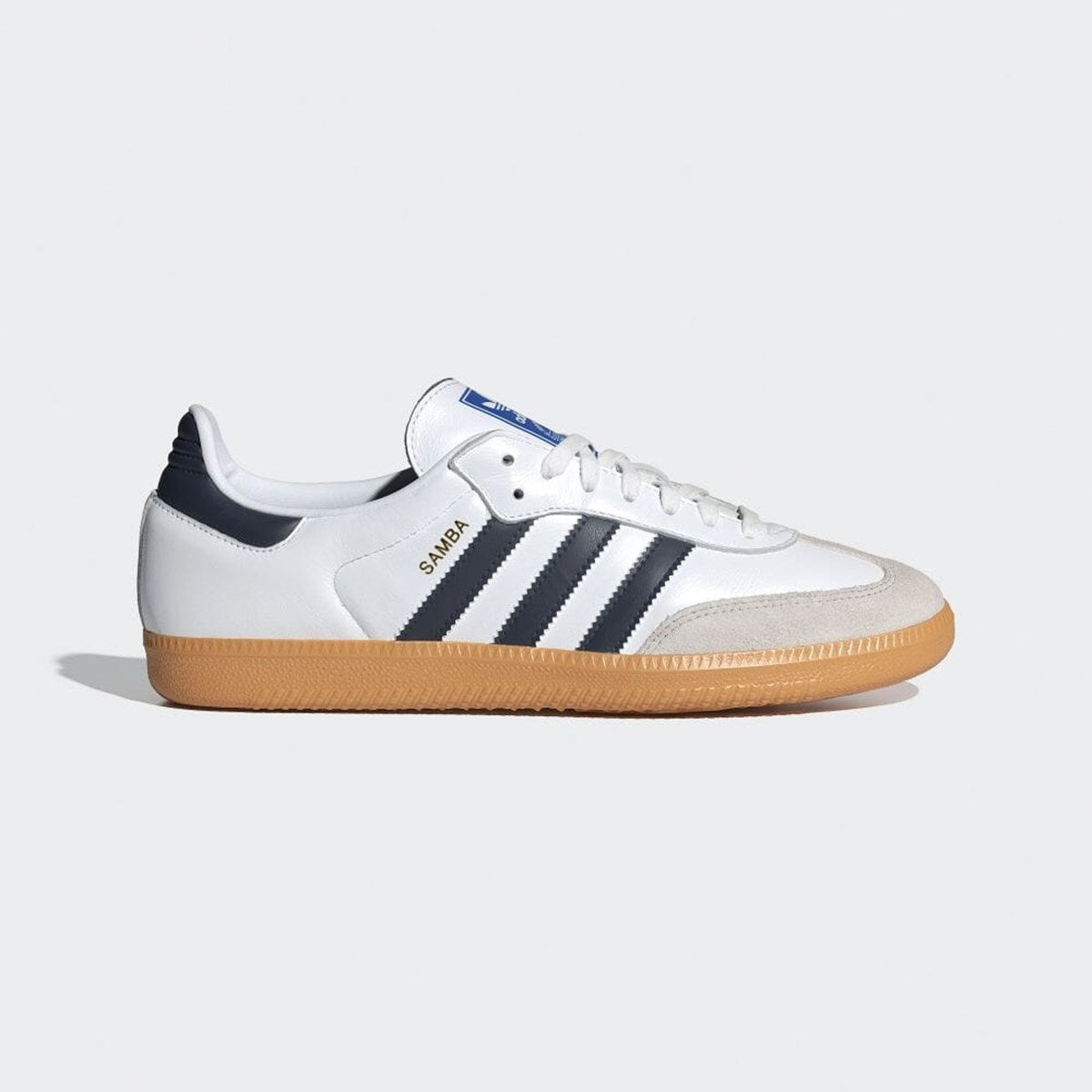adidas - SAMBA OG MENS WMNS Cloud White / Night Indigo / Gum 【IF3814】