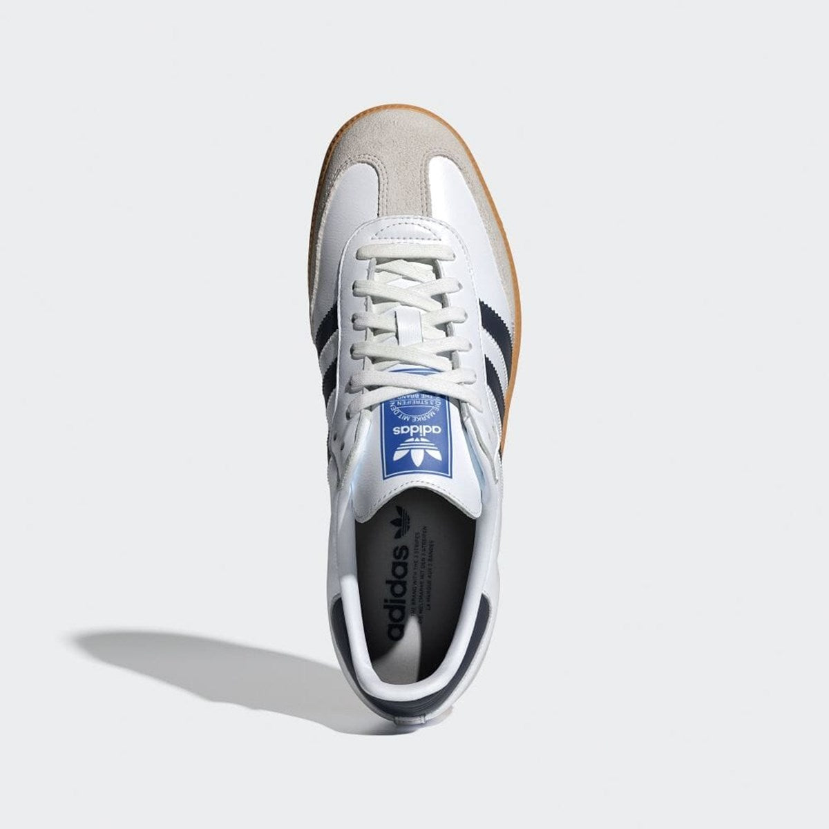 adidas - SAMBA OG MENS WMNS Cloud White / Night Indigo / Gum 【IF3814】