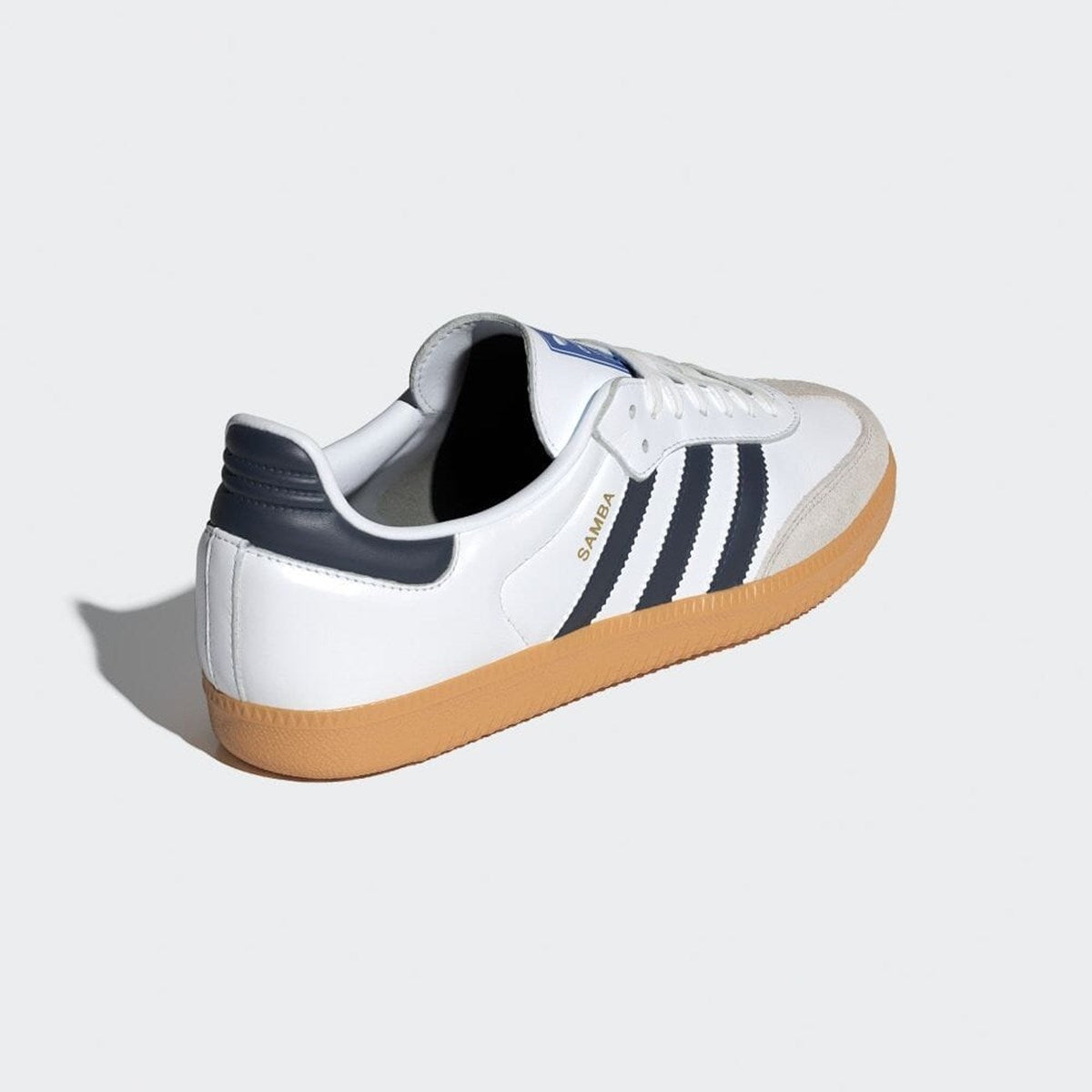 adidas - SAMBA OG MENS WMNS Cloud White / Night Indigo / Gum 【IF3814】