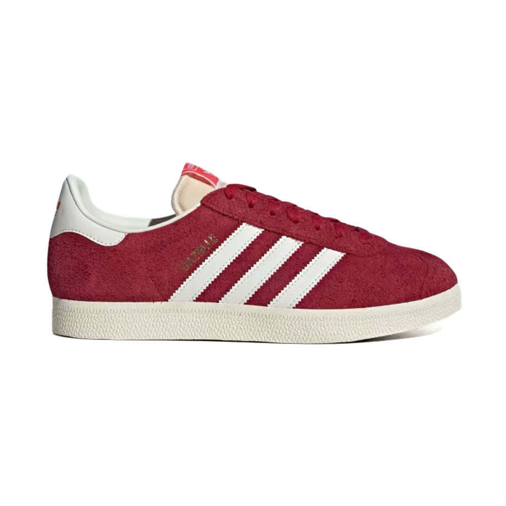 adidas - GAZELLE MENS WMNS  Gray One/Footwear Team Victory Red/Off White/Cream White 【IF9652】