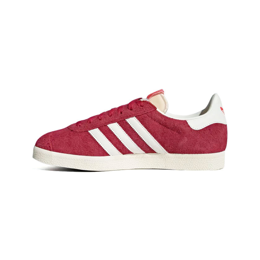 adidas - GAZELLE MENS WMNS  Gray One/Footwear Team Victory Red/Off White/Cream White 【IF9652】