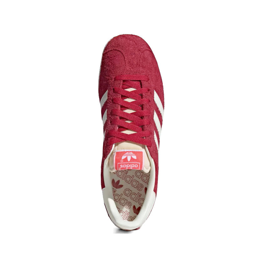 adidas - GAZELLE MENS WMNS  Gray One/Footwear Team Victory Red/Off White/Cream White 【IF9652】
