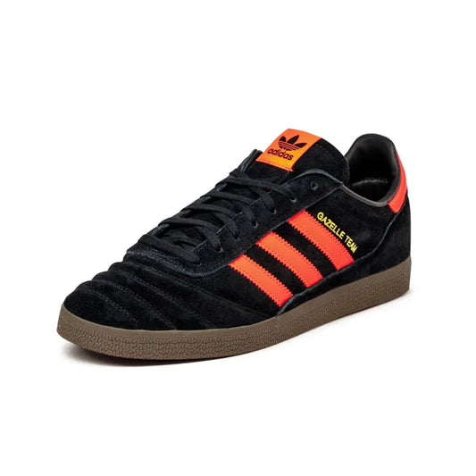adidas - GAZELLE TEAM MENS Core Black/Solar Orange 【II0006】