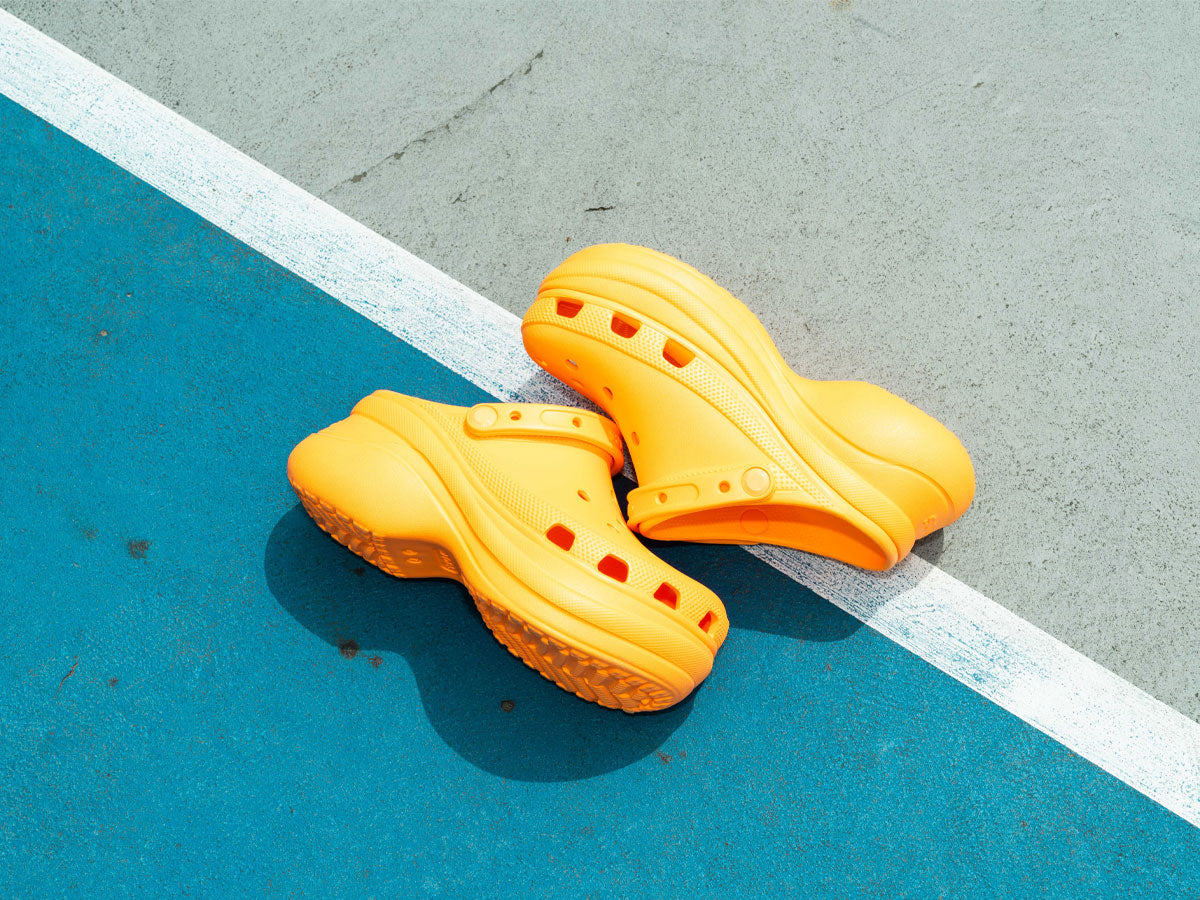 CROCS - WMNS CLASSIC BAE CLOG Orangesicle【206302-85Q】