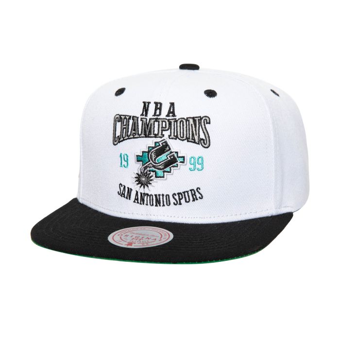 MITCHELL & NESS San Antonio Spurs - NBA CHAMP SERIES SNAPBACK HWC【HHSS7497】
