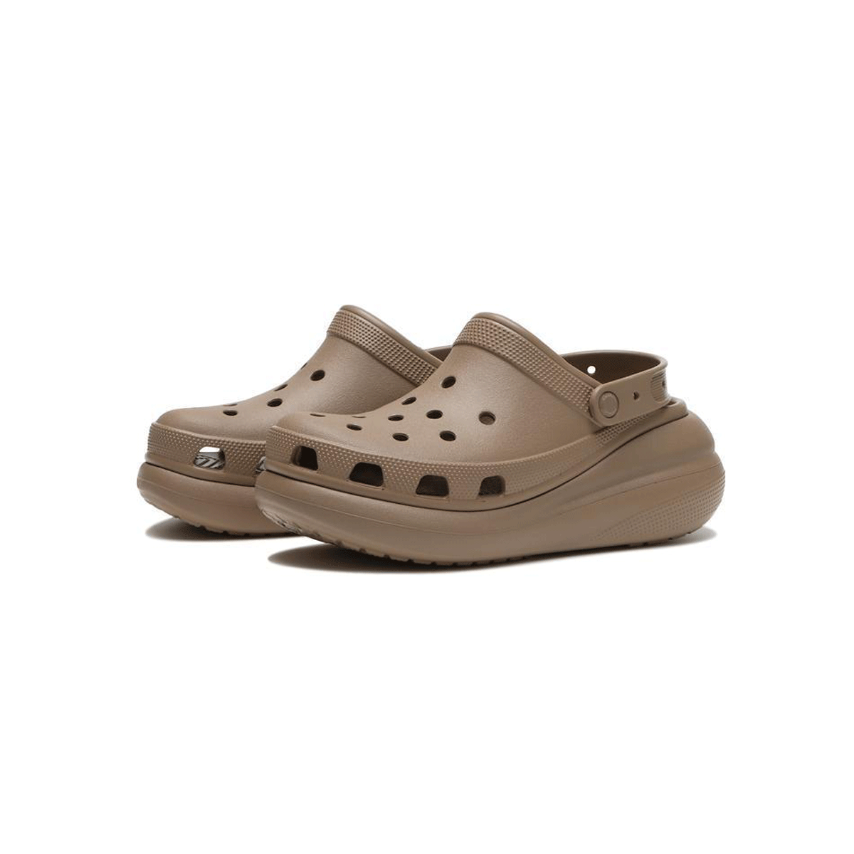 CROCS - MENS EMNS CRUSH CLOG "Latte" 【207521-2Q9】