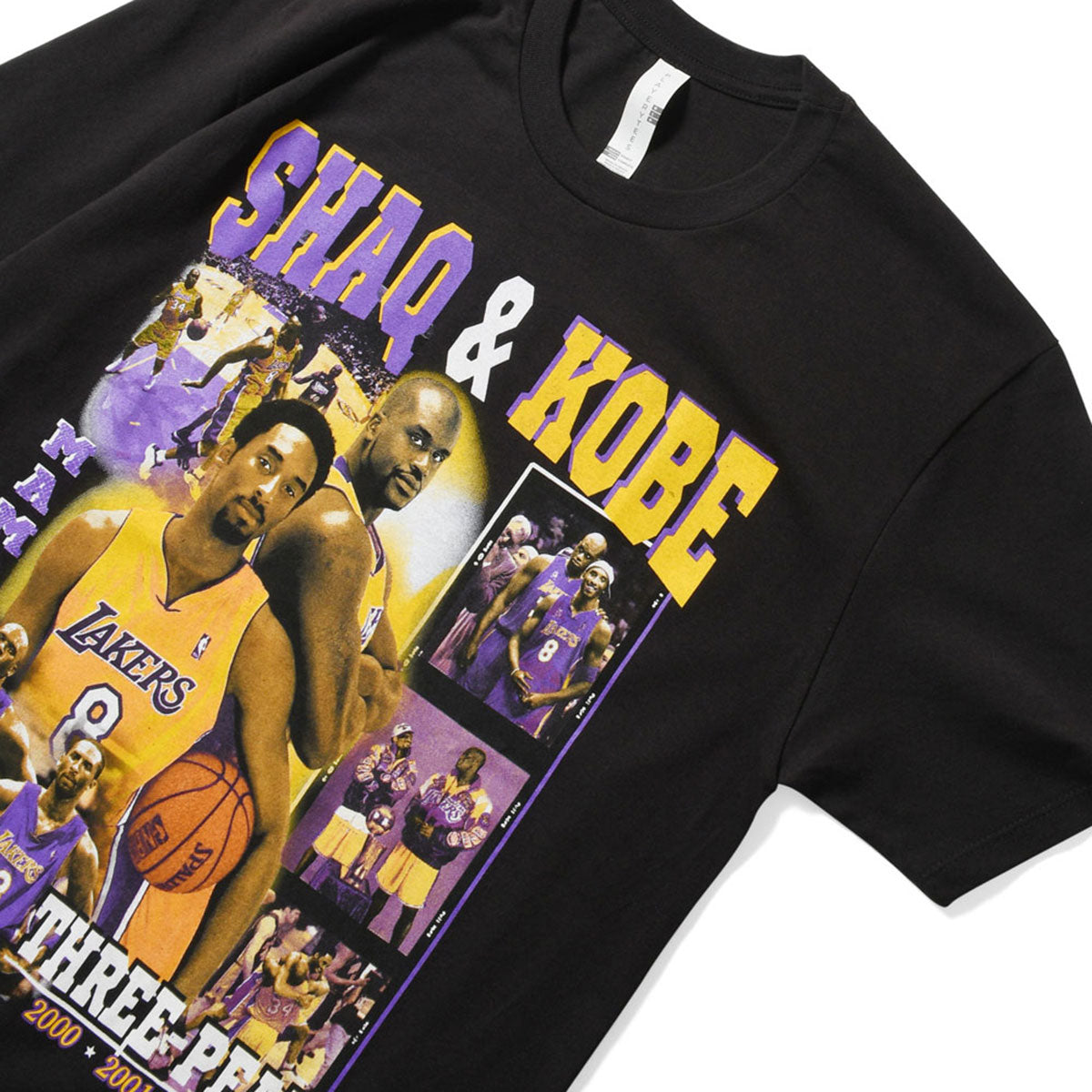 SHAQ & KOBE THREE PEAT TEE 短袖 T 卹