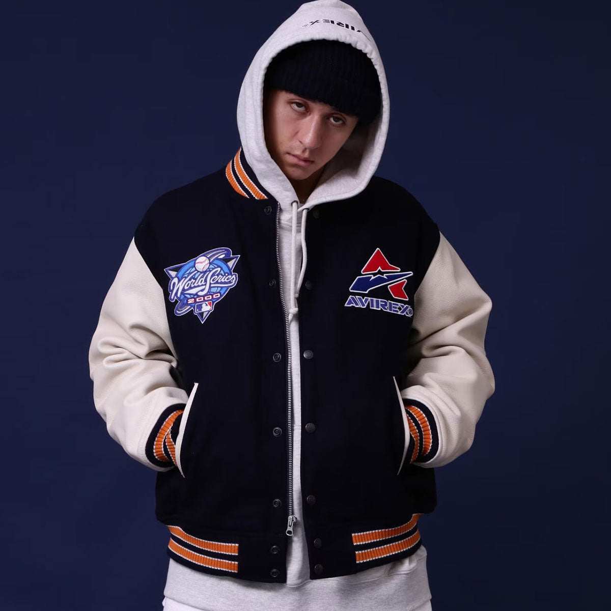 AVIREX × MLB - STADUIM JACKET SUBWAY SERIES 【7833252050】