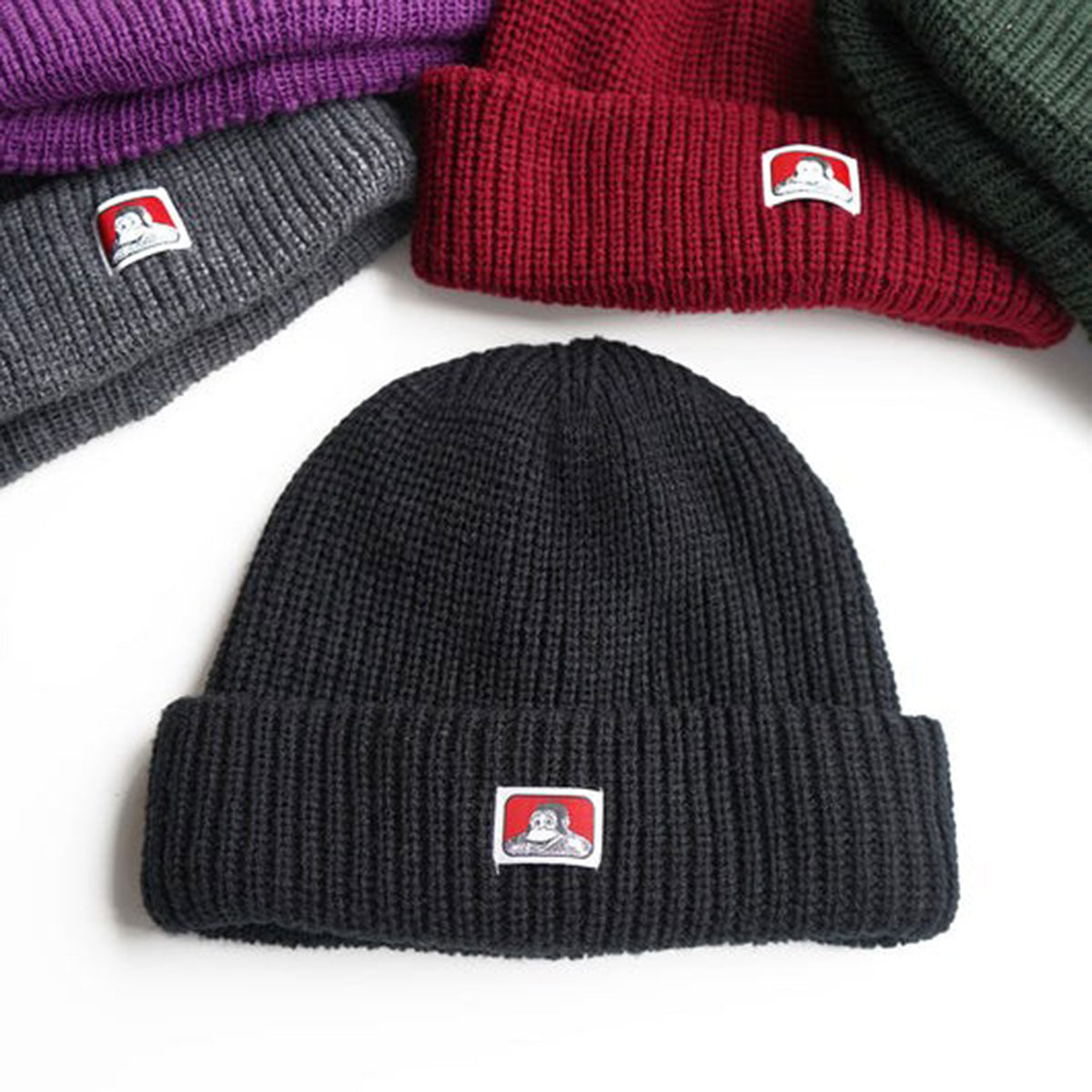 BEN DAVIS MICRO LOGO KNIT CAP【BDW-9546】