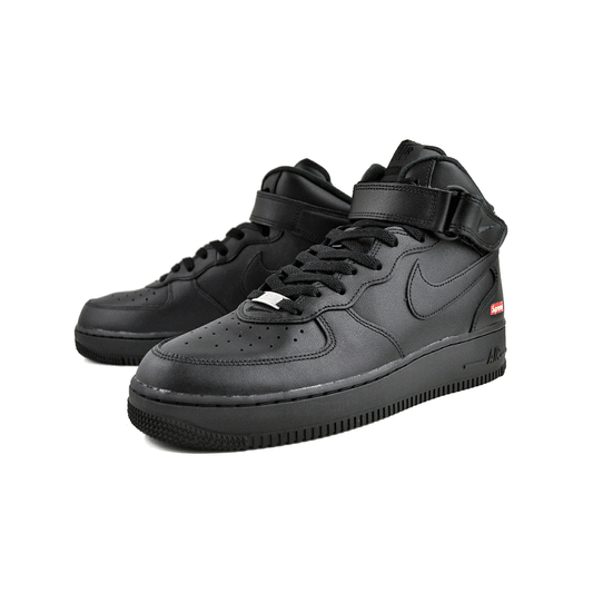 SUPREME×NIKE - MENS AIR FORCE 1 MID "SP BLACK" シュプリーム×ナイキ エア フォース 1 ミッド "シュプリーム ブラック" 【FZ8784-001】