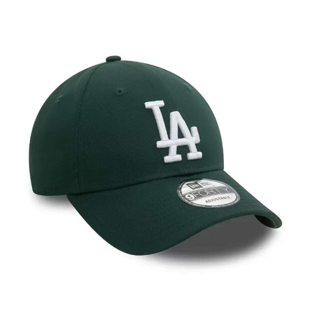 NEW ERA - 9FORTY LEAGUE ESSENTIAL Los Angeles Dodgers DARK GREEN/WHITE 【60580683】