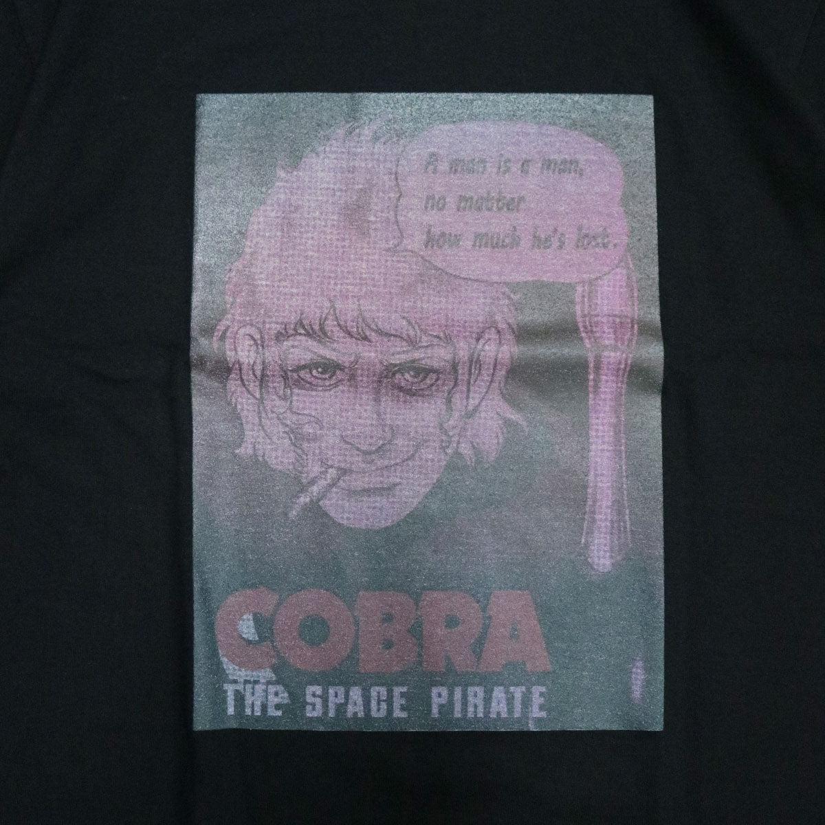 COBRA - COBRA A MAN IS A MAN T-SHIRT BLACK【COB-ST03】