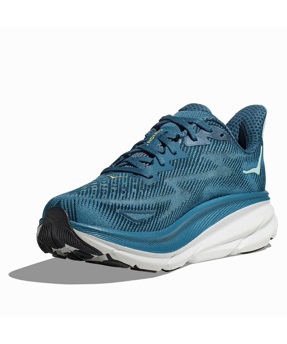 HOKA - MENS CLIFTON 9 MIDNIGHT OCEAN/BLUE STEEL【1127895-MOBS】
