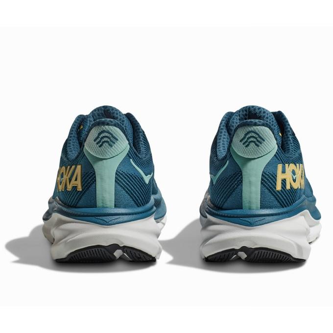 HOKA - MENS CLIFTON 9 MIDNIGHT OCEAN/BLUE STEEL【1127895-MOBS】
