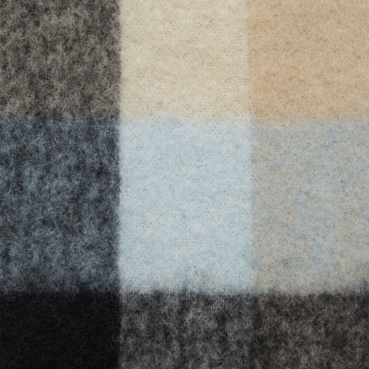 Acne Studios - SCARF "BLUE/BEIGE/BLACK"【FN-UX-SCAR000115】