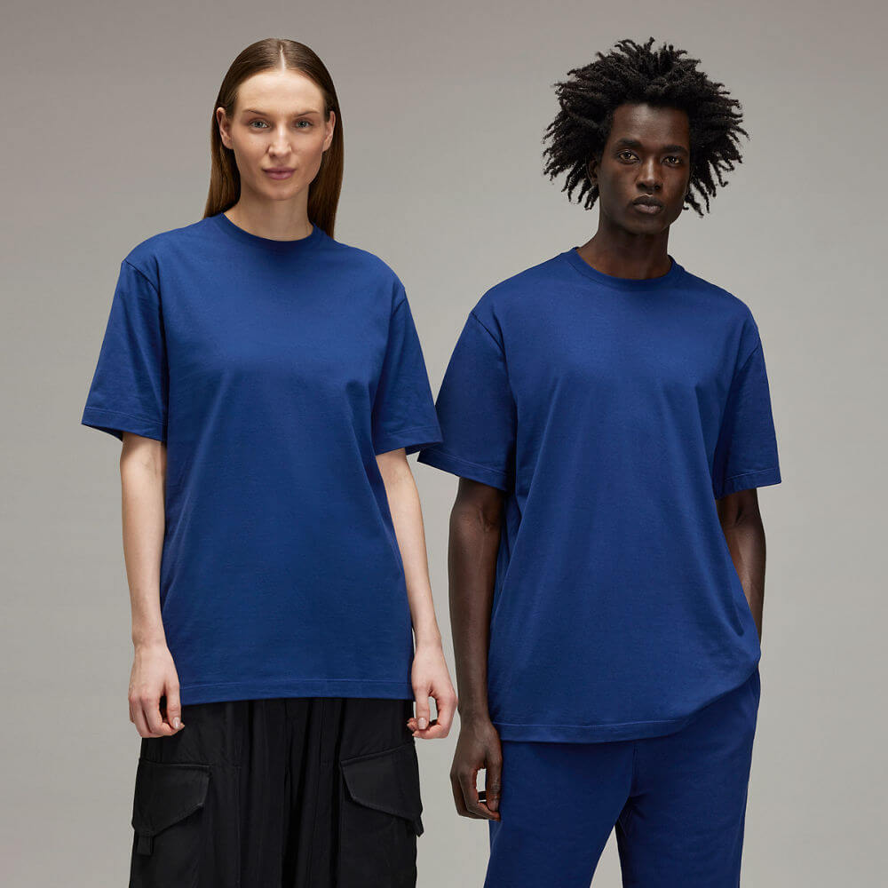 Y-3 - U GFX SS TEE "Dark Blue"【JM7816】