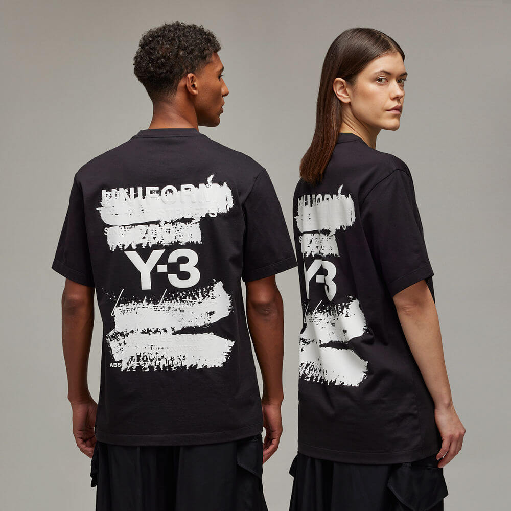 Y-3 - U GFX SS TEE "Black"【JN4879】