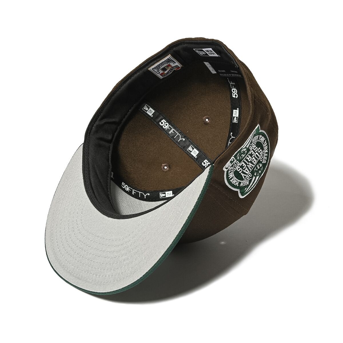 NEW ERA New York Yankees - 59FIFTY CO 2000 WS B&B WALNUT/DARK GREEN【70890656】