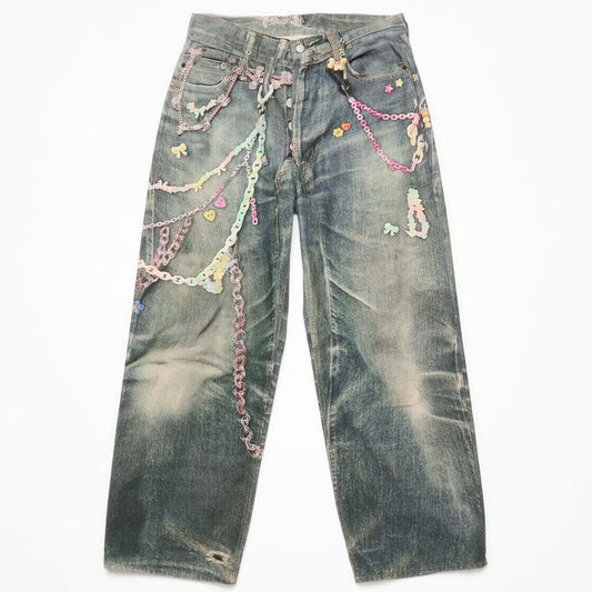 Acne Studios - Baggy Fit Jeans - 1981M【FN-MN-TROU001101】