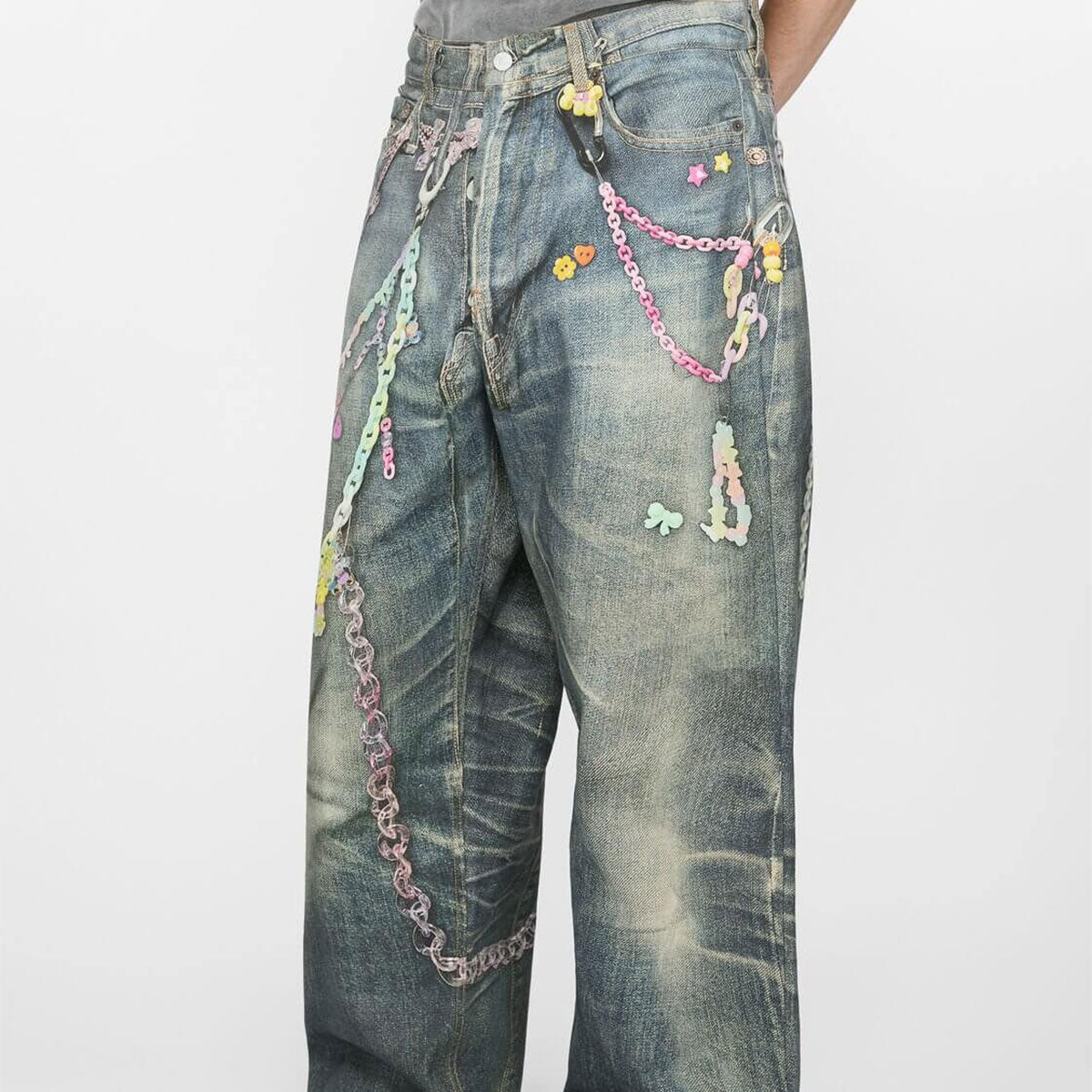 Acne Studios - Baggy Fit Jeans - 1981M【FN-MN-TROU001101】