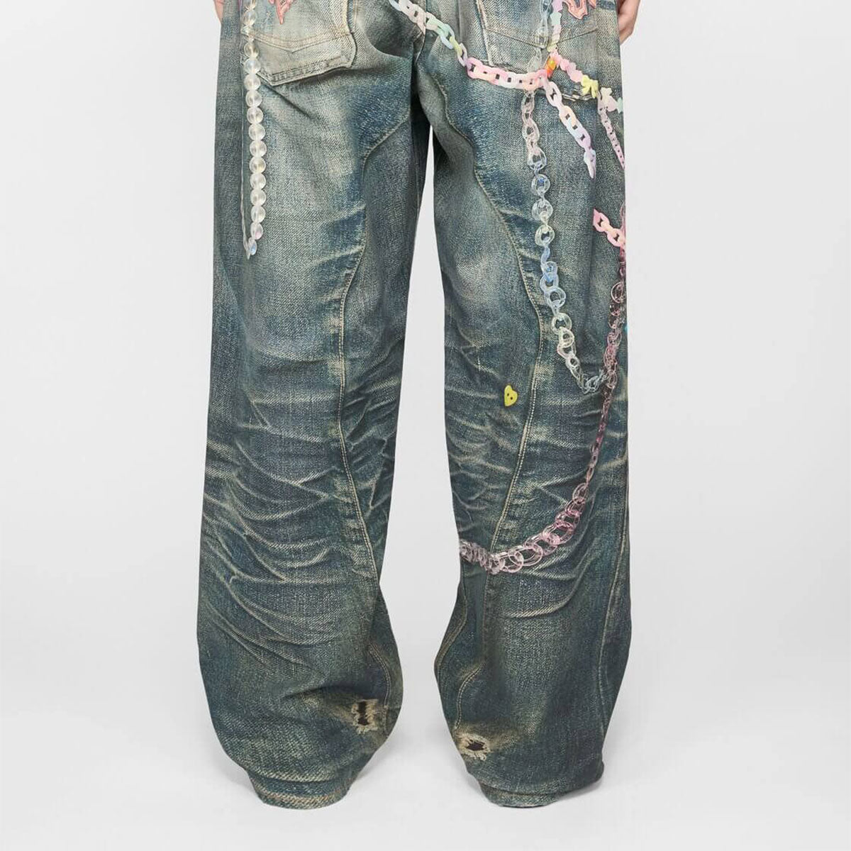 Acne Studios - Baggy Fit Jeans - 1981M【FN-MN-TROU001101】