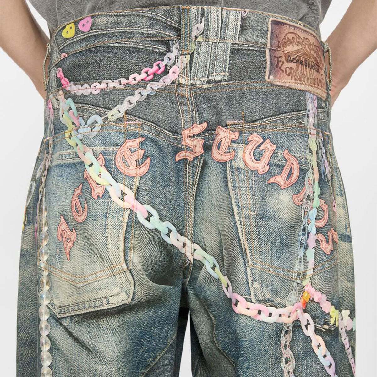 Acne Studios - Baggy Fit Jeans - 1981M【FN-MN-TROU001101】