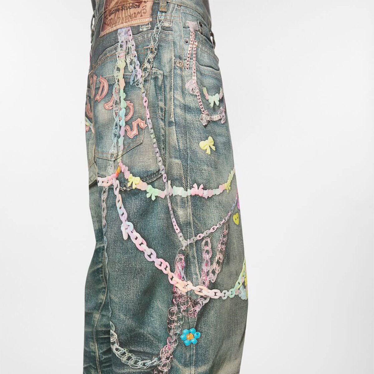 Acne Studios - Baggy Fit Jeans - 1981M【FN-MN-TROU001101】
