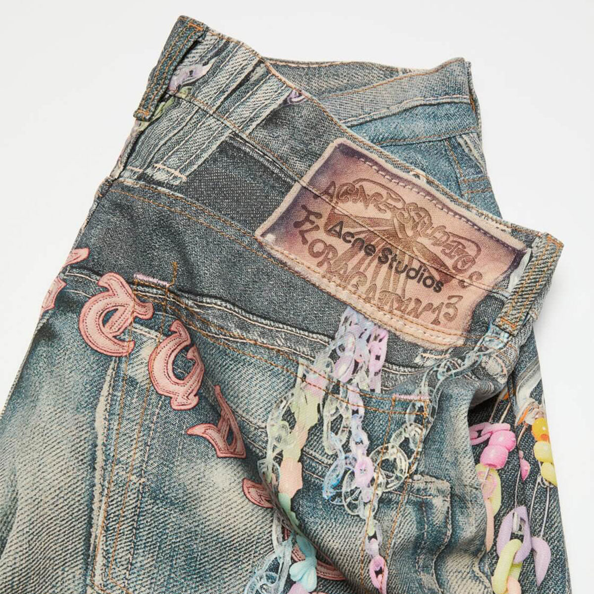 Acne Studios - Baggy Fit Jeans - 1981M【FN-MN-TROU001101】