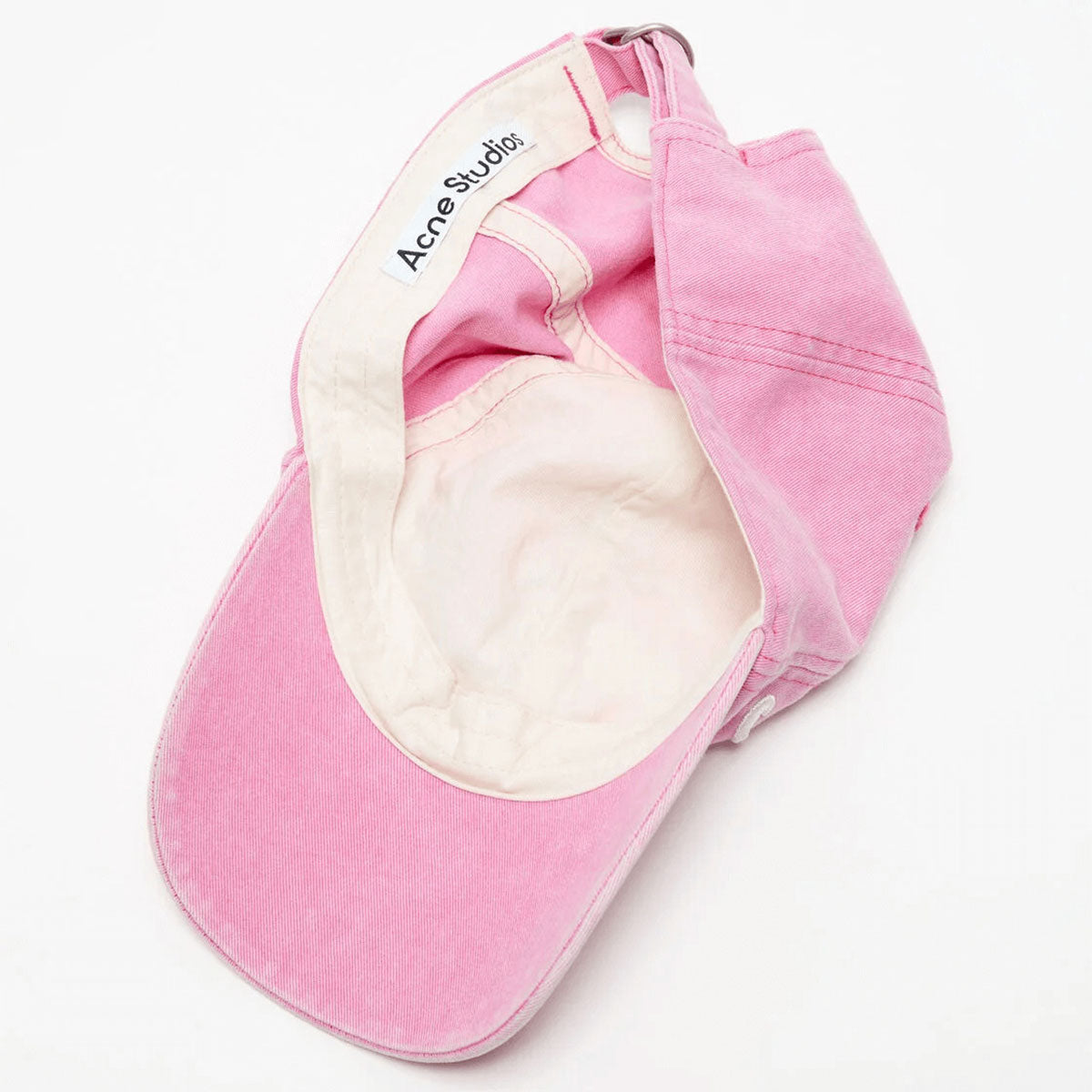 Acne Studios - Logo Cap "Pink"【FN-UX-HATS000311】