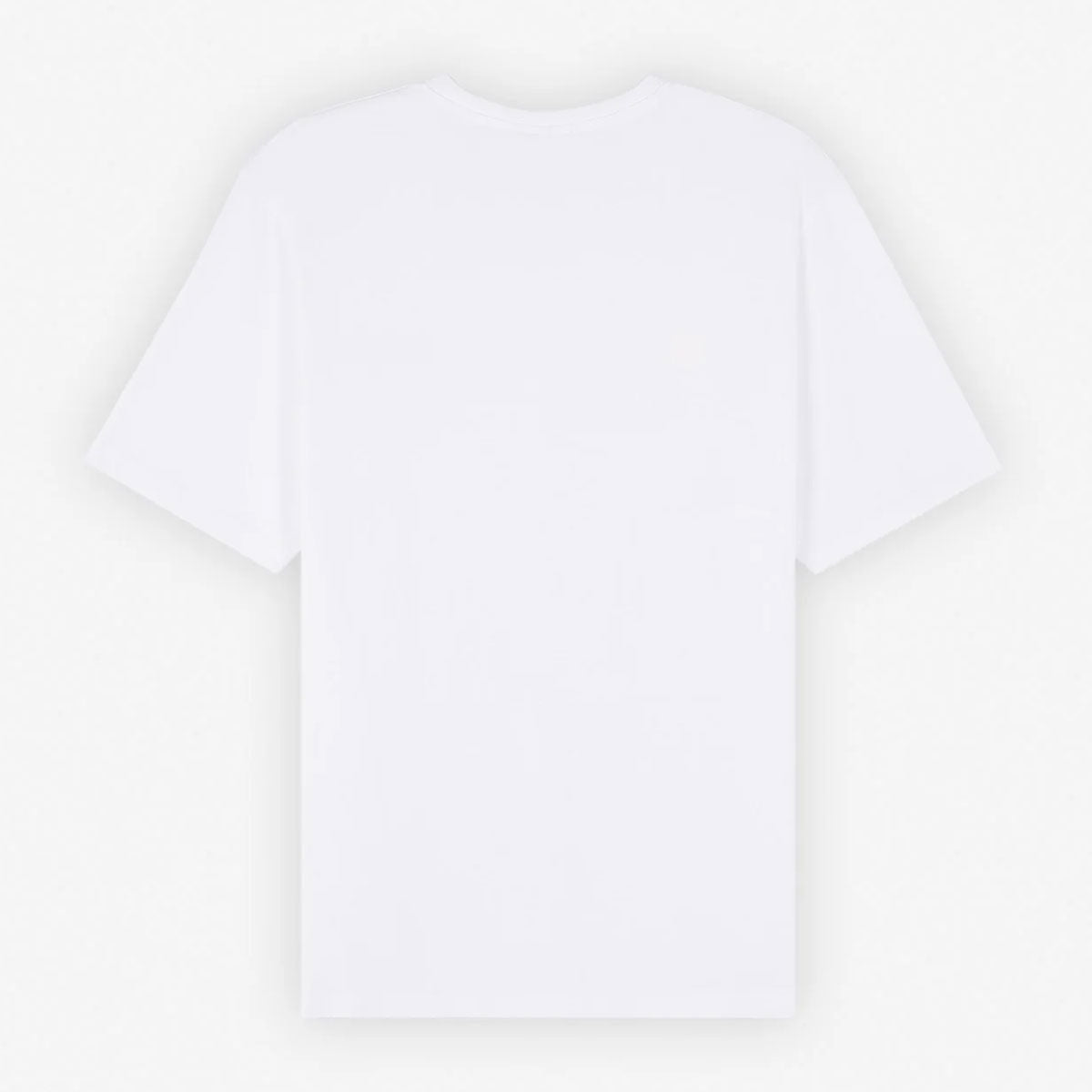 MAISON KITSUNE - FOX HEAD PATCH REGULAR TEE-SHIRT WHITE【LM00104KJ0008】