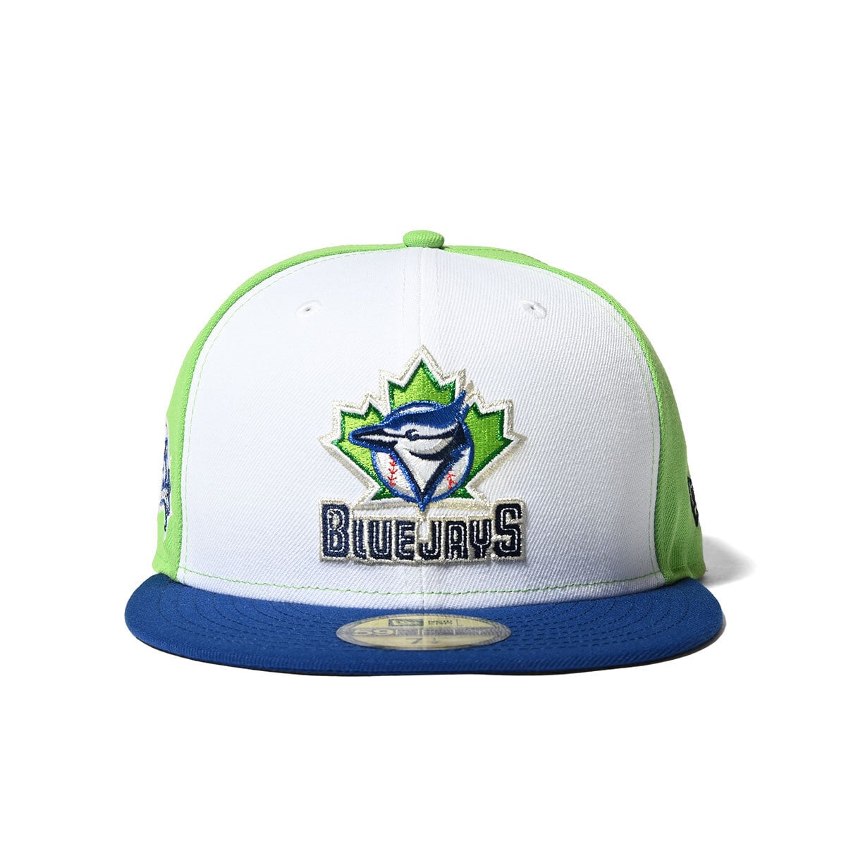 NEW ERA TRONTO BLUE JAYS - 59FIFTY 25TH SEASON WHITE/LGRN/LROYAL 【70928708】