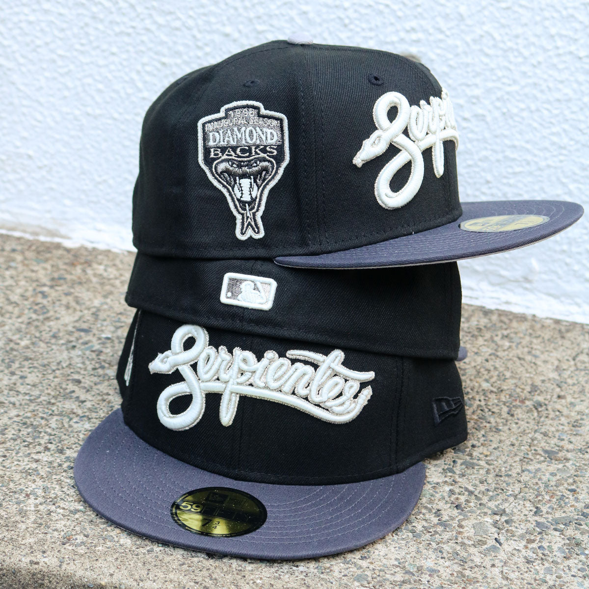 NEW ERA Arizona Diamondbacks - 59Fifty Serpientes 1998 IS Black/Gray
