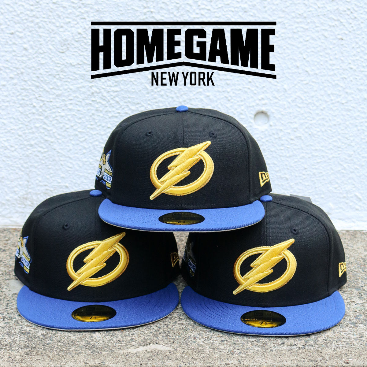 NEW ERA Tampa Bay Rays - 59Fifty Lightning 1999 All Star Game Black/Blue